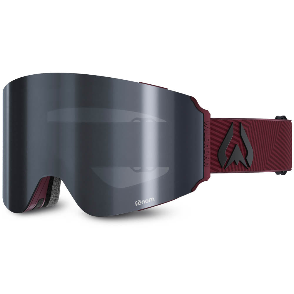 large ski goggles Maxfield Pro L Cylindrical Snow Goggle Cordova Jet Black