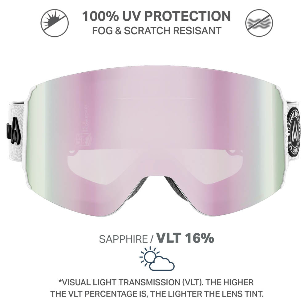 Arctic White Sapphire