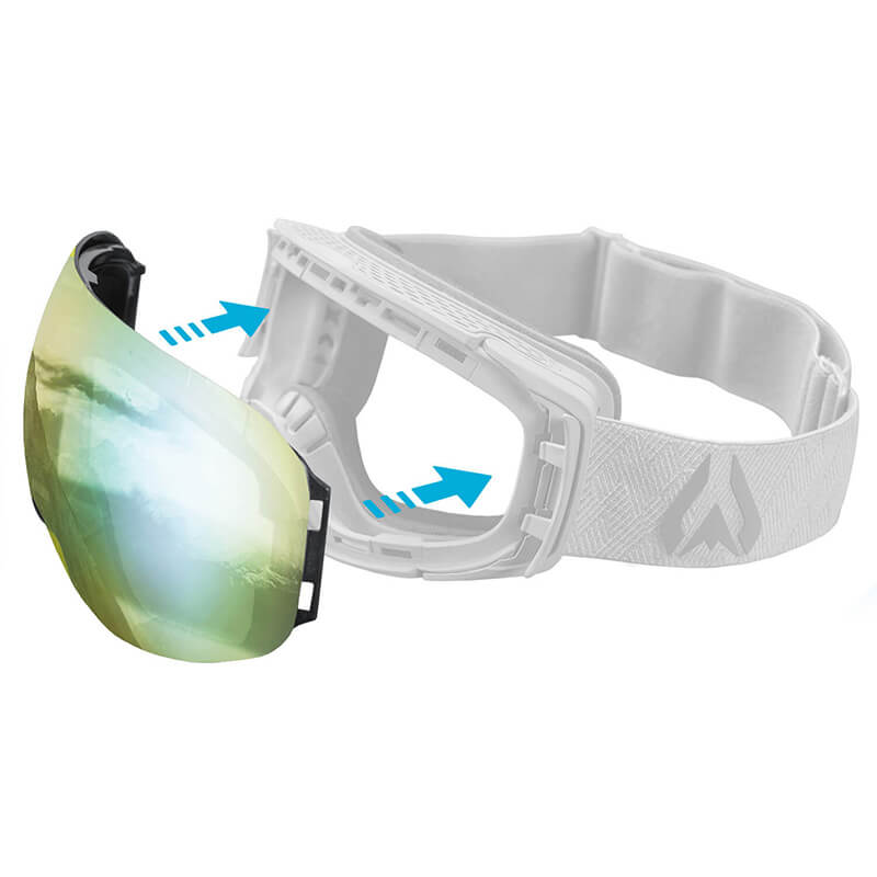 Low Light Mirrored Yellow