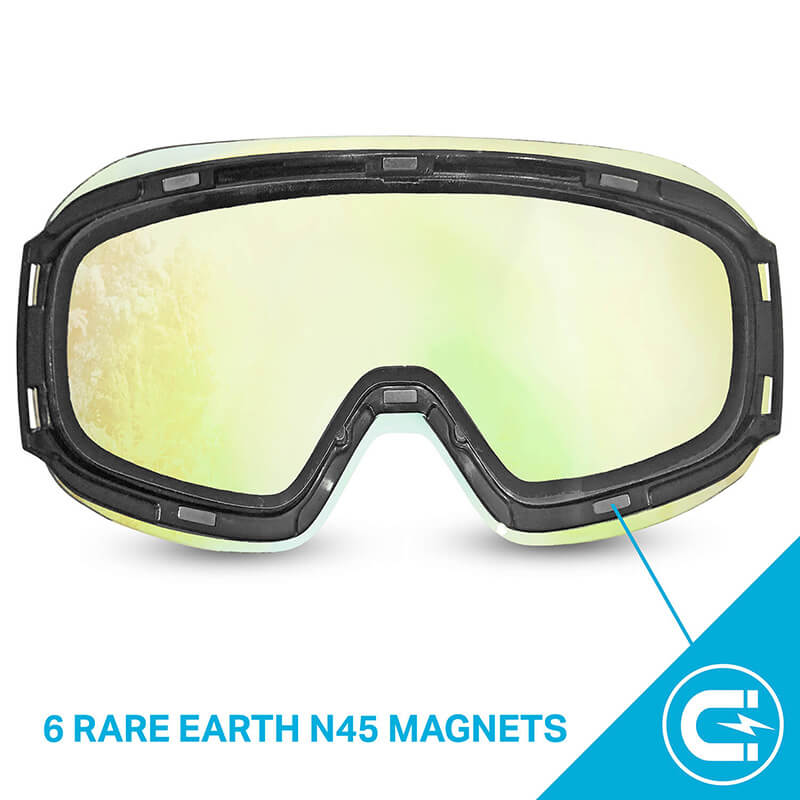 Low Light Mirrored Yellow