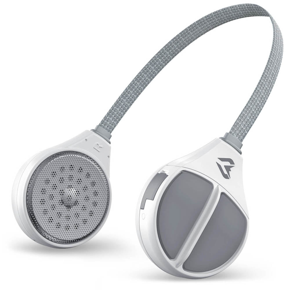 Wildhorn Outfitters Alta Wireless Headphones For Ski Helmet - White/Gray Wildhorn Outfitters Alta Wireless Headphones For Ski Helmet - White/Gray