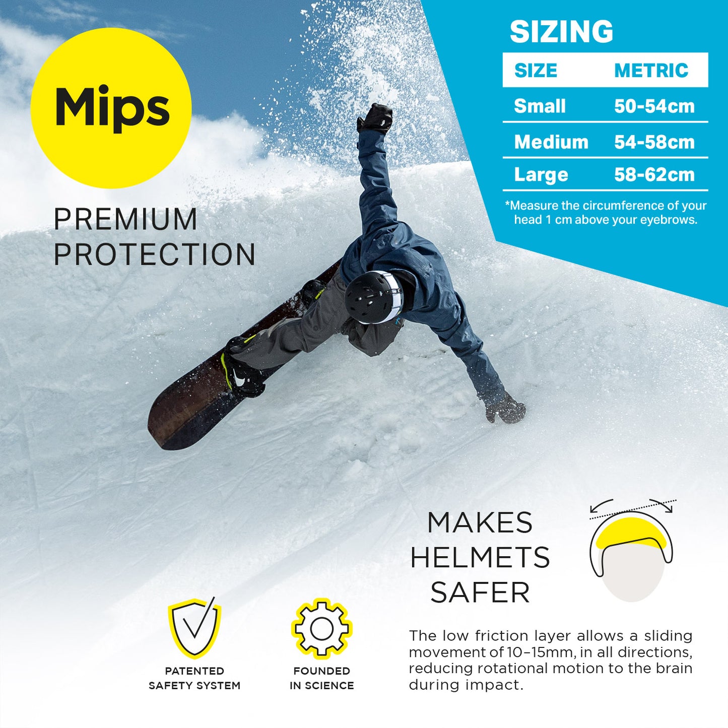 highline mips snow helmet open box