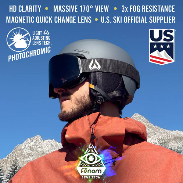 Maxfield Pro M Photochromic Cylindrical Snow Goggle  display picture 3