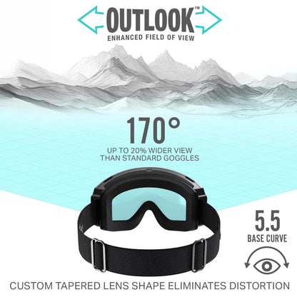 Maxfield Pro M Photochromic Snow Goggle OPEN BOX