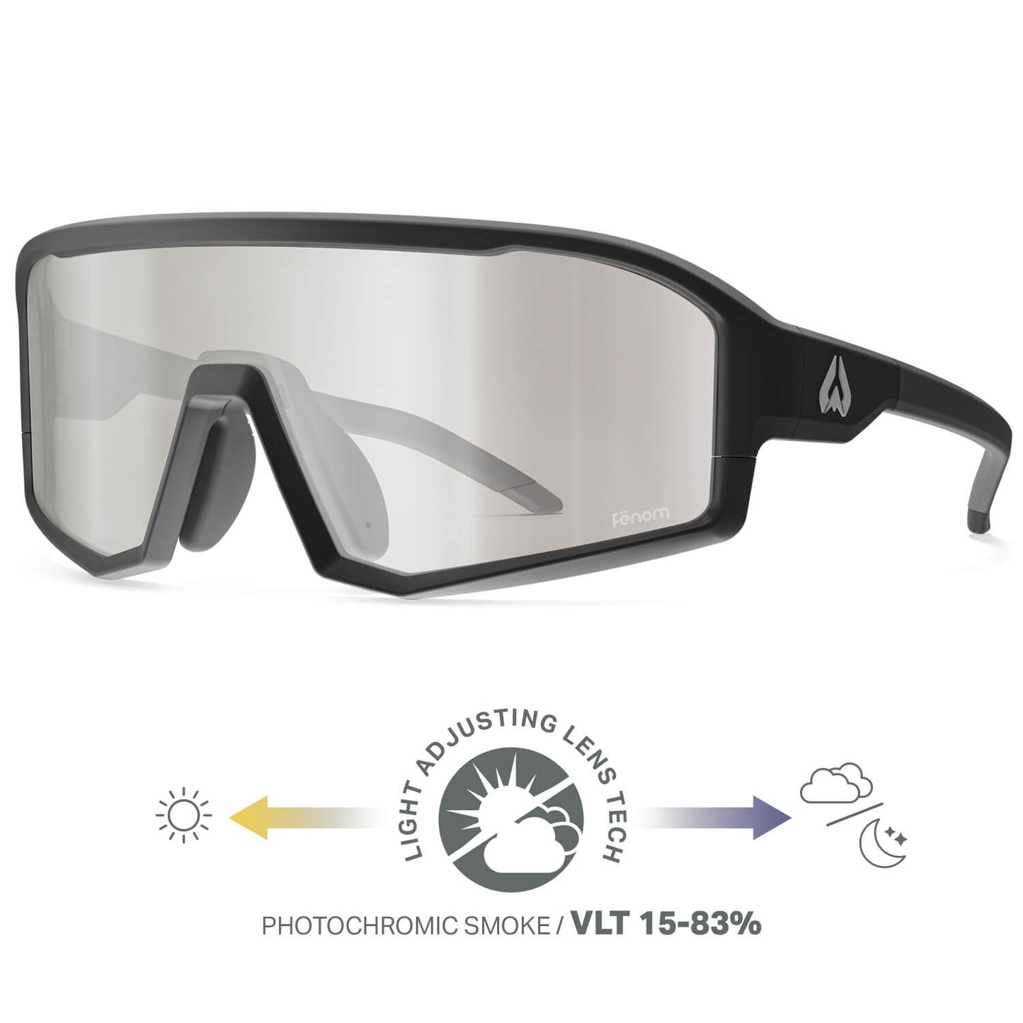 stealth photochromic smoke / lightly used
