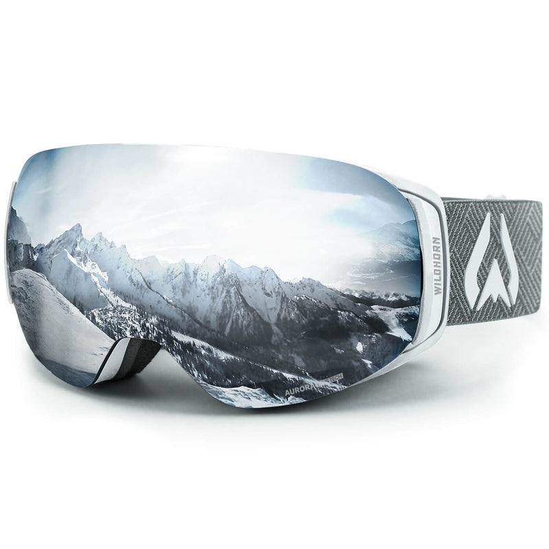 arctic white silver / like new