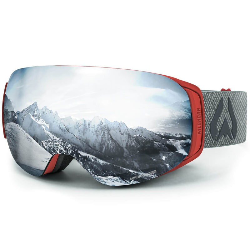 Wildhorn Outfitters Roca Junior Ski/Snowboard Goggles Stone Gray/Silver Anti-Fog