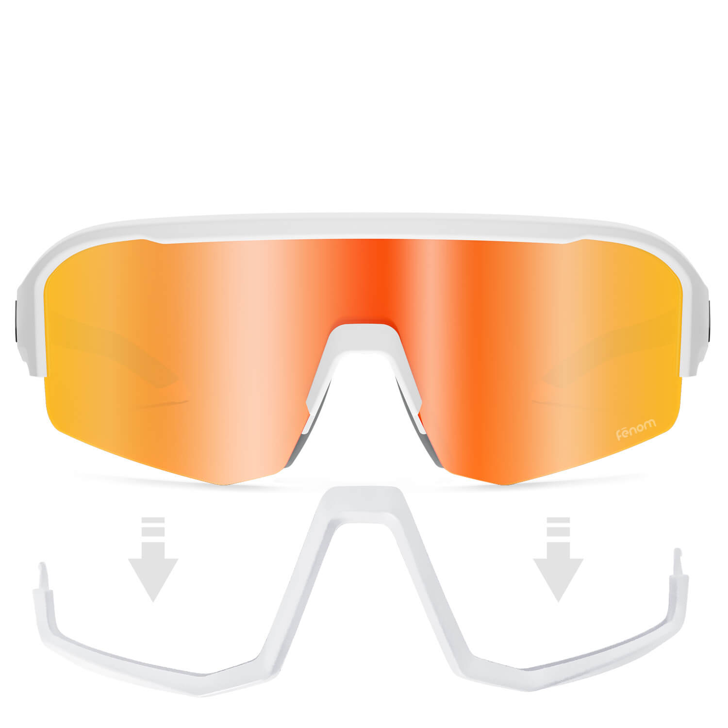 Arctic White Blaze