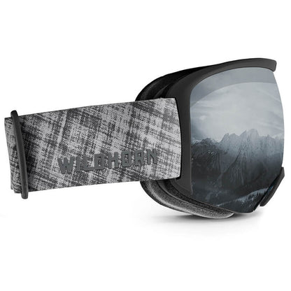 Wildhorn Cristo Ski Goggles Men Women 100% UV Anti-Fog OTG Snowboard Goggles- US Ski Team Official Supplier- Snow Goggles