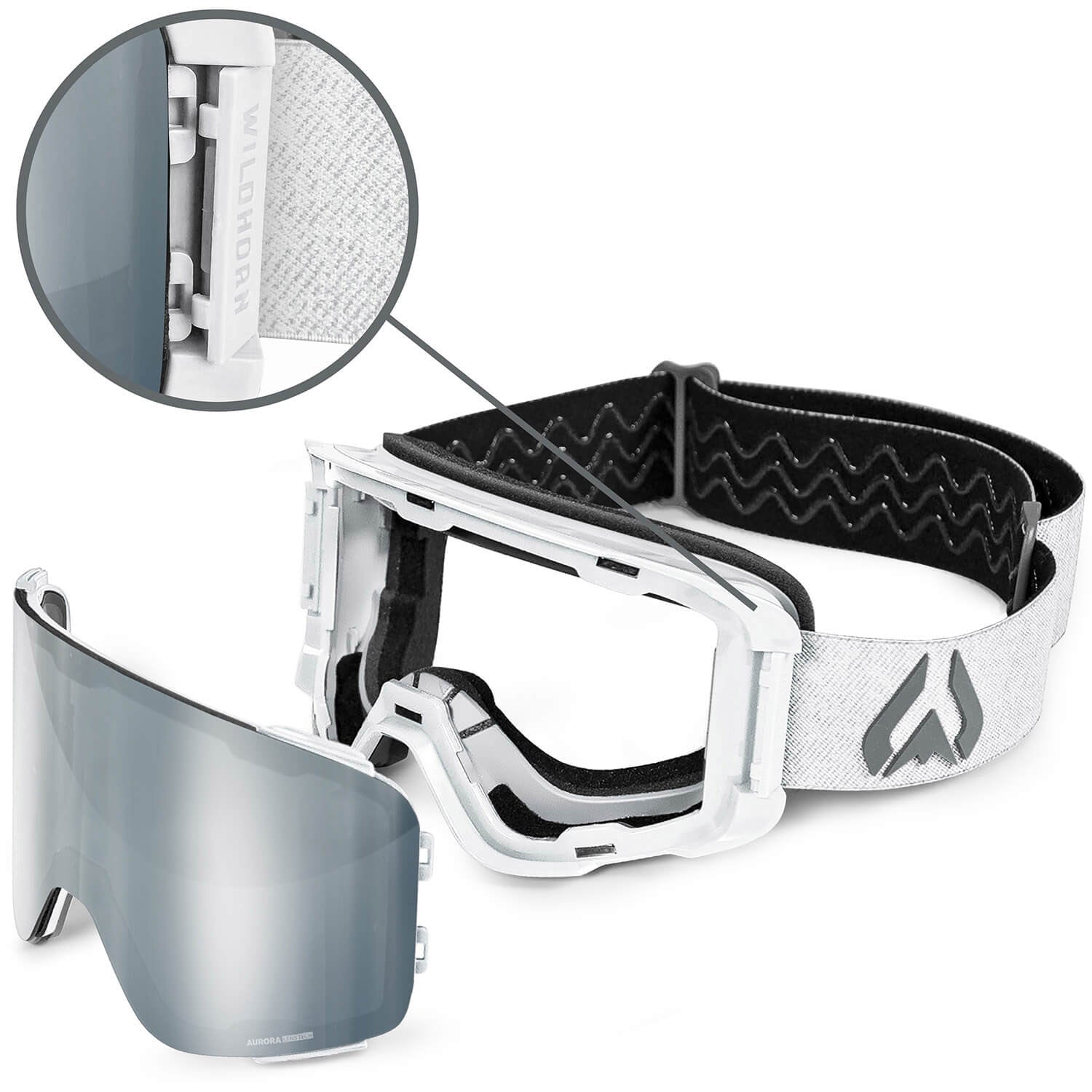 Arctic White Silver / LIKE NEW