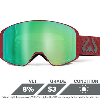 snowboard goggles vlt Pipeline Snow Goggles – Wildhorn Outfitters